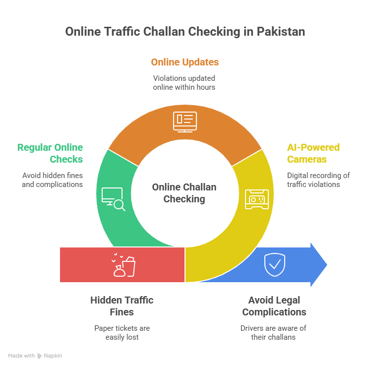 Check Traffic E-Challan Online Status Pakistan 2026